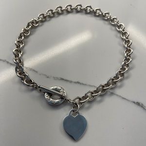 Tiffany & Co. Heart Tag Toggle Necklace